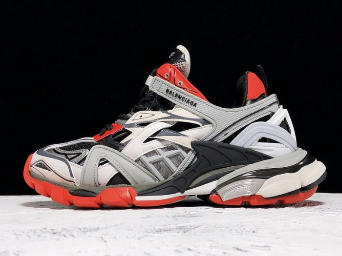 BALENGA SNEAKER TESS.S.GOMMA 4.0 GREY RED 570391 W2GN5 1003